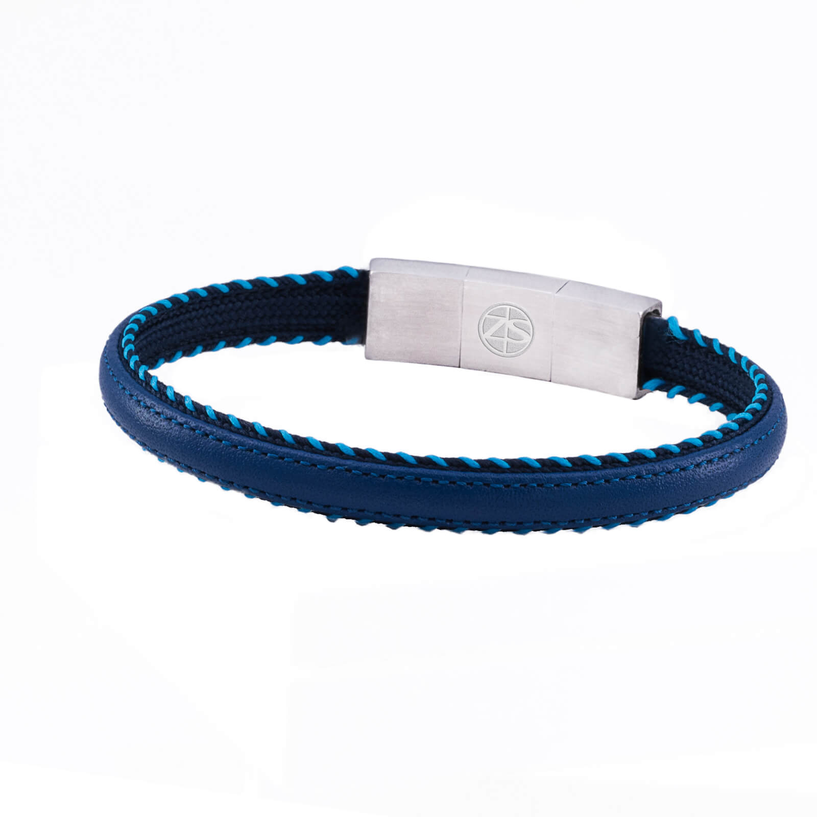 ZEADES CATAMARAN Abyss Blue Lava Black Bracelet | ZMB02649