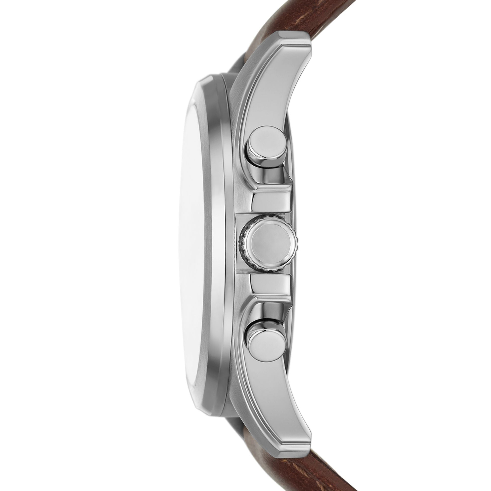 Relic Daley Blue Dial and Leather 44mm Men's Watch | ZR15794