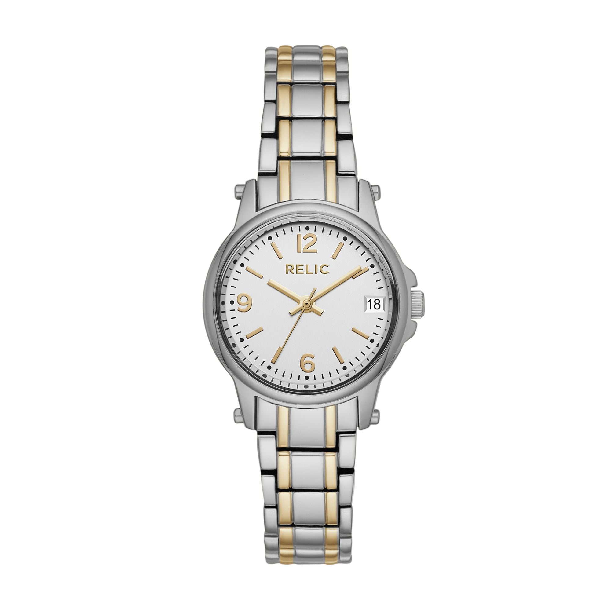 Relic Matilda Silver Dial and Steel Bracelet 30mm Women's Watch | ZR34347