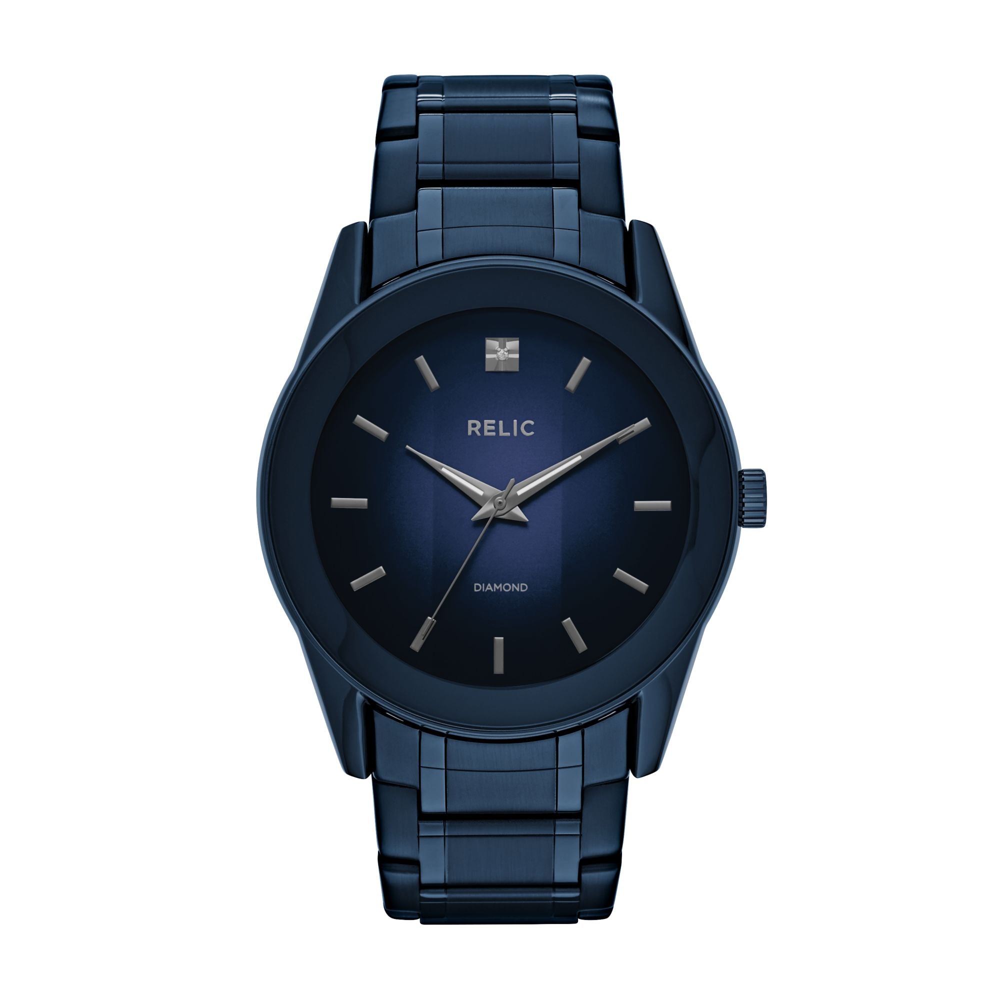 Relic Rylan Blue Dial and Steel Bracelet 51mm Men's Watch | ZR77281
