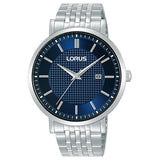 Lorus Blue Dial Stainless Steel Men's Watch | RH955RX9