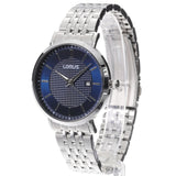 Lorus Blue Dial Stainless Steel Men's Watch | RH955RX9