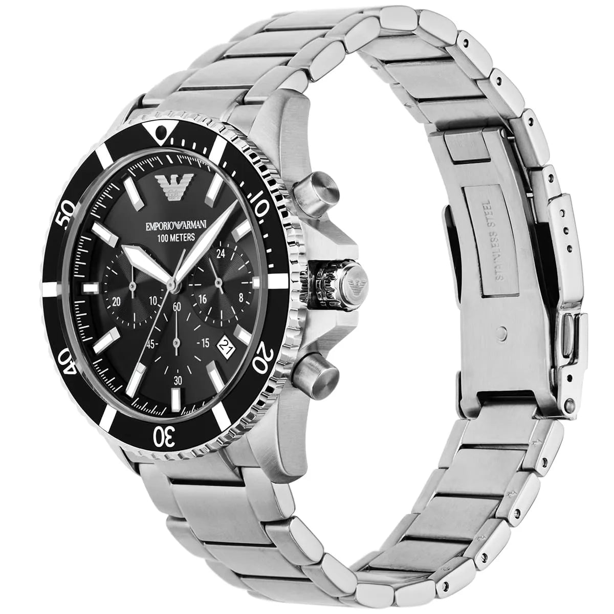 Emporio Armani Chronograph Stainless Steel Men's Watch | AR11360