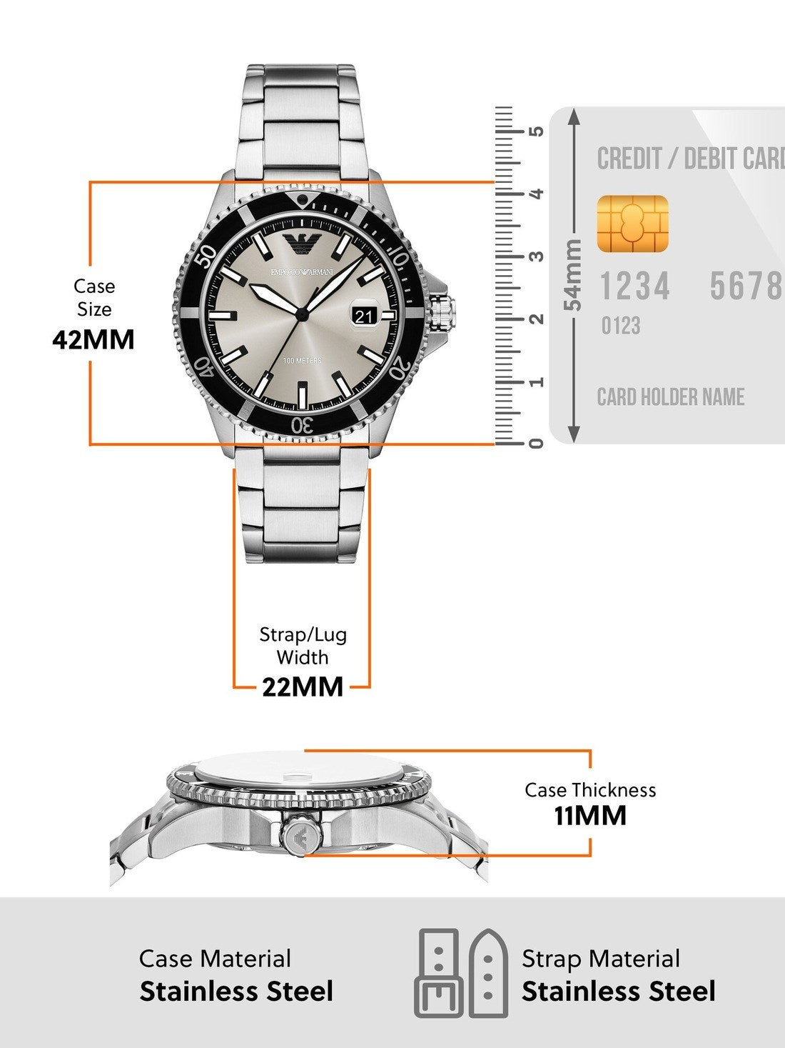 Emporio Armani World Explorer Men's Watch | AR11683