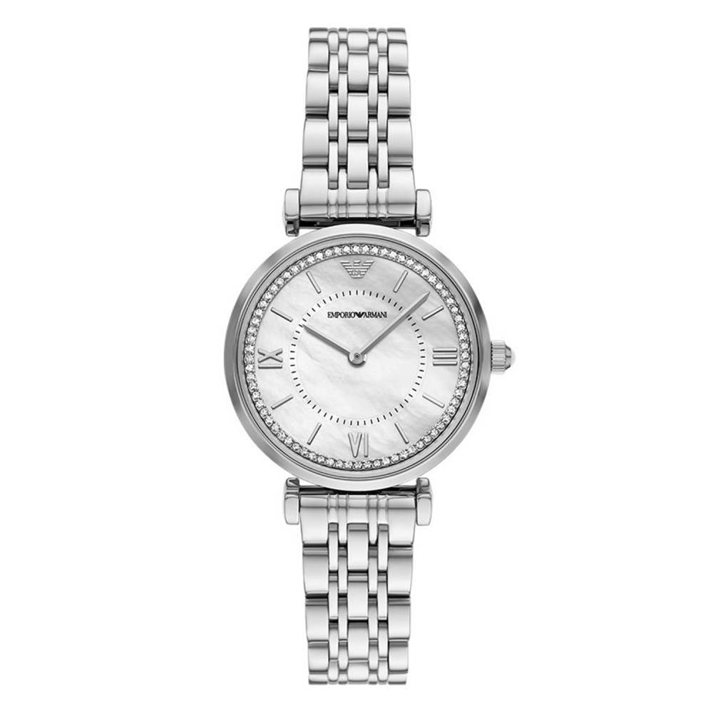 Emporio Armani Elegant Silver Women's Dress Watch | AR11701