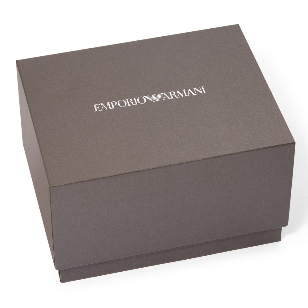 Emporio Armani Chronograph Blue Dial and Blue Stainless Steel 44mm Men's Watch | AR80067SET