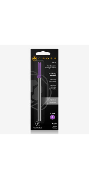 Fine Purple Gel Rollerball Refill (0.5MM)