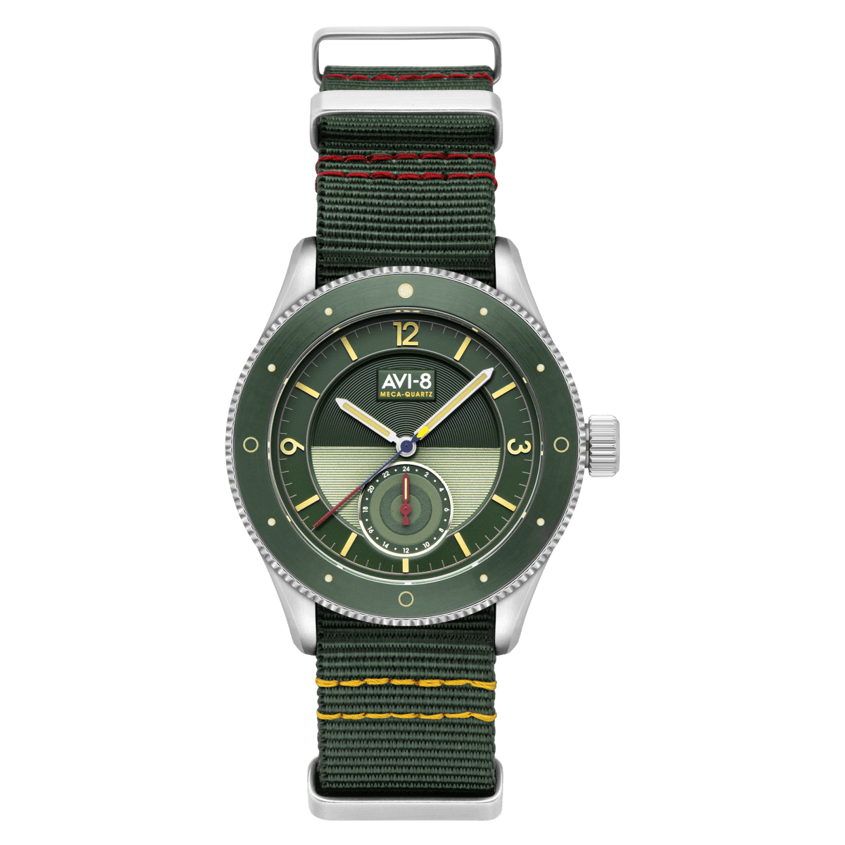 AVI - 8 Airmaster Sector Meca - Quartz Vert Green | TIME Watches