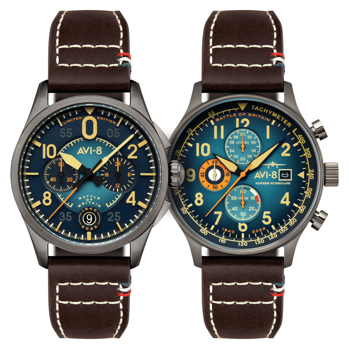 AVI - 8 Battle Of Britain 85Th Limited Edition Hawker Hurricane And Spitfire Set | TIME Watches