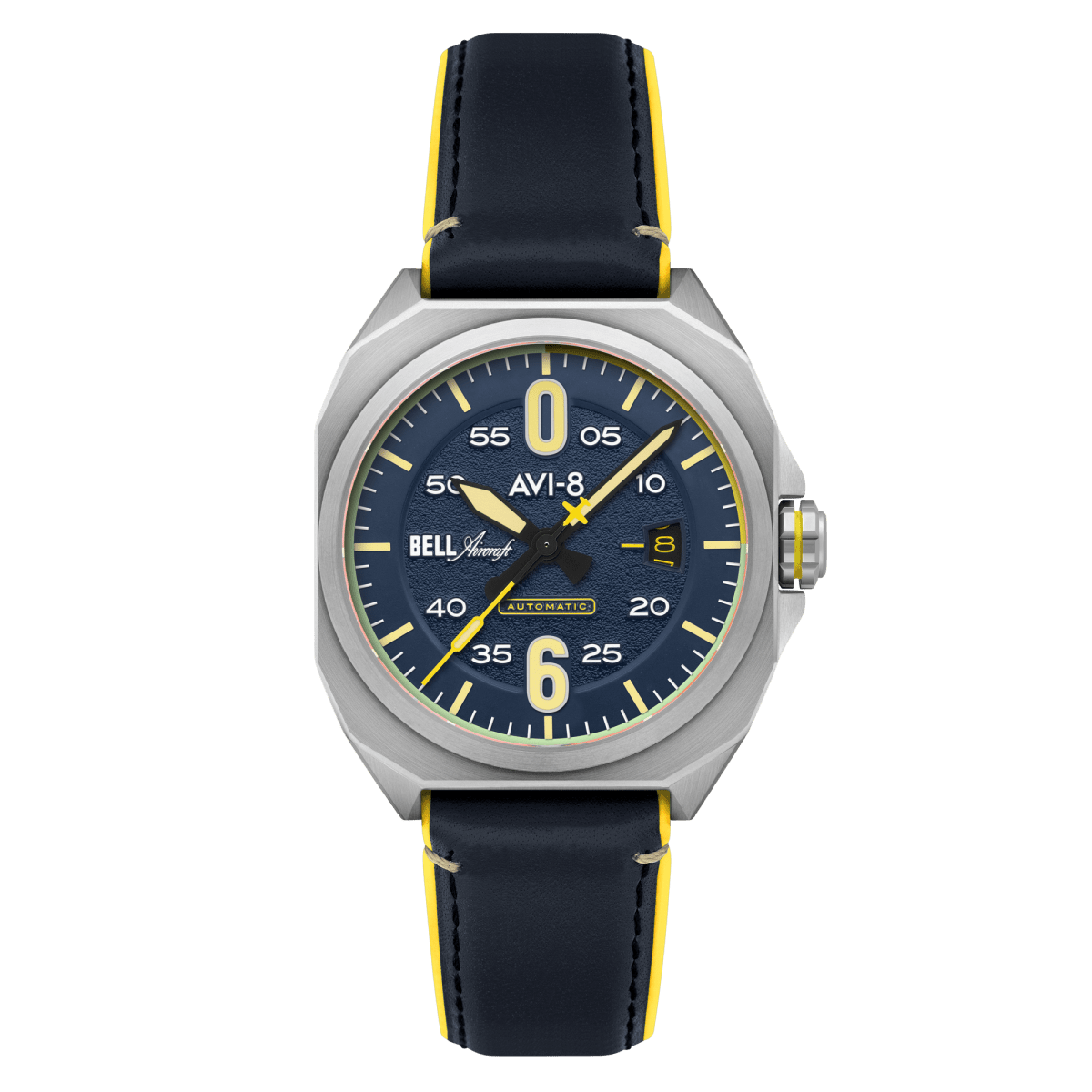AVI - 8 Bell X 1 Machbuster Automatic Catalina Blue Av 4115 03 | TIME Watches