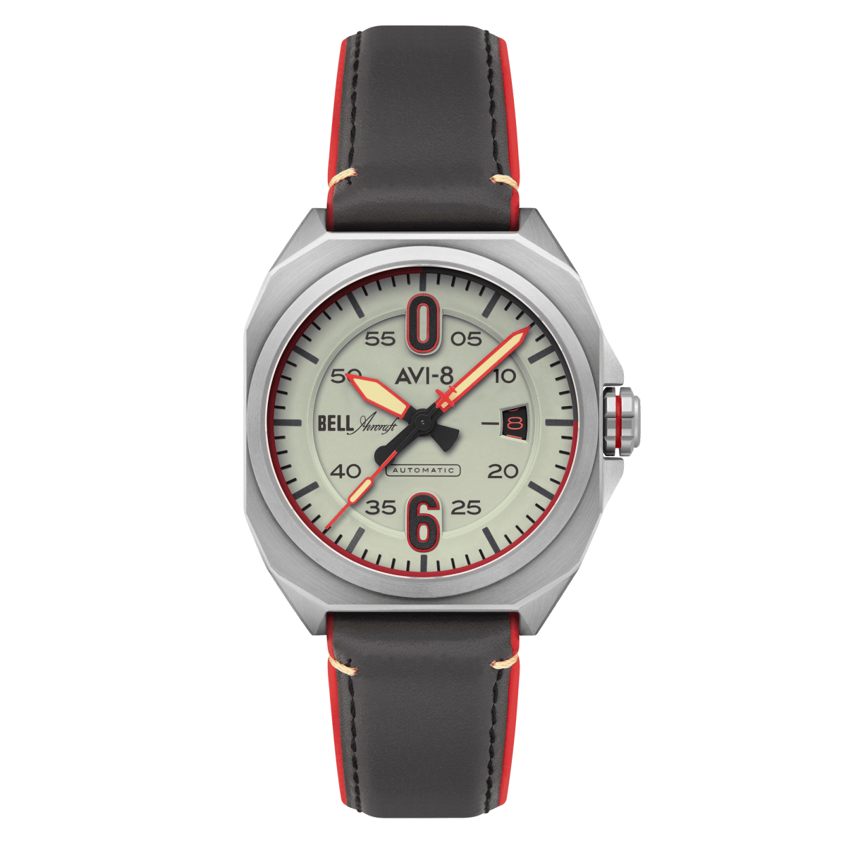 AVI - 8 Bell X 1 Machbuster Automatic Desert Khaki Av 4115 07 | TIME Watches