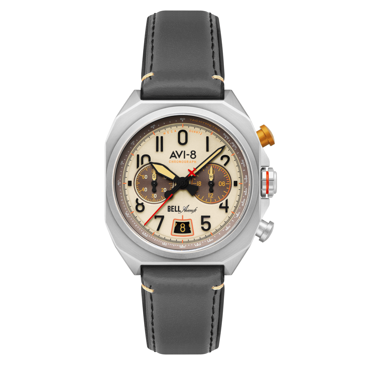 AVI - 8 Bell X 1 Machbuster Chronograph Camel Brown Av 4118 03 | TIME Watches