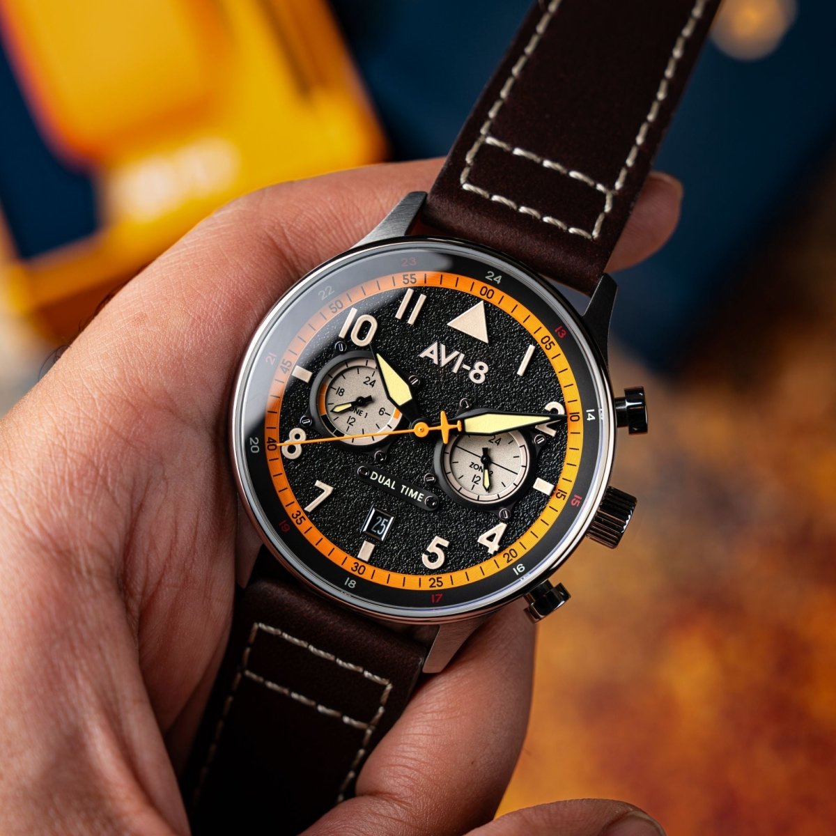 AVI - 8 Carey Dual Time Imperial War Museums Edition Kensington | TIME Watches