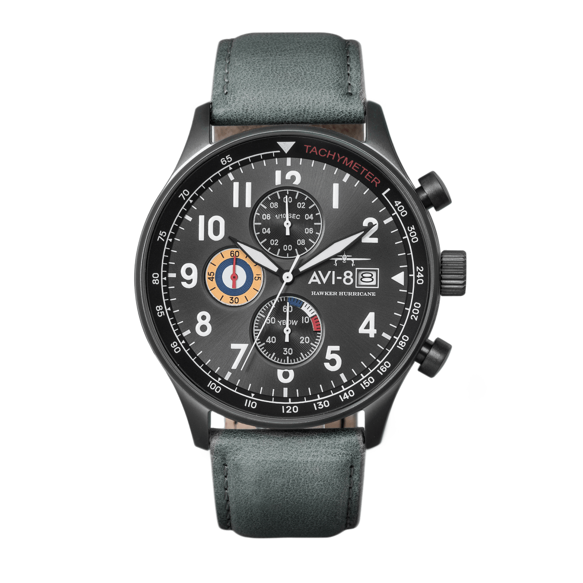 AVI - 8 Classic Chronograph Military Green Men's Watch | AV - 4011 - 0D | TIME Watches