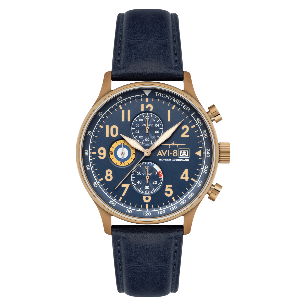 AVI - 8 Classic Chronograph Regent Blue | TIME Watches