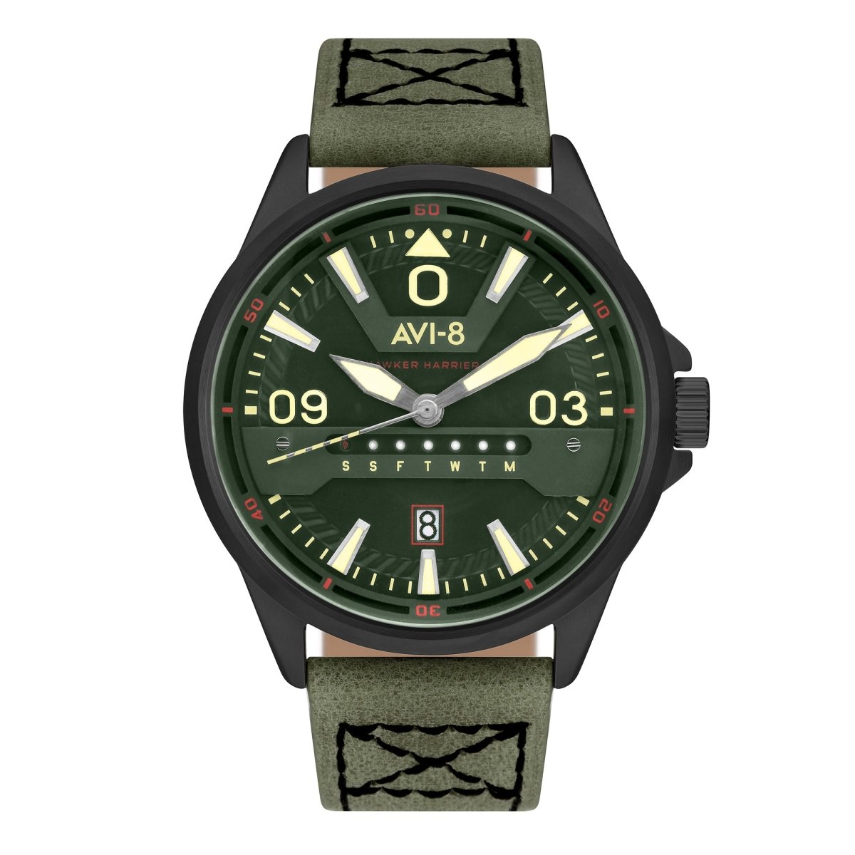 AVI - 8 Cockpit Day Date Av 4063 04 | TIME Watches