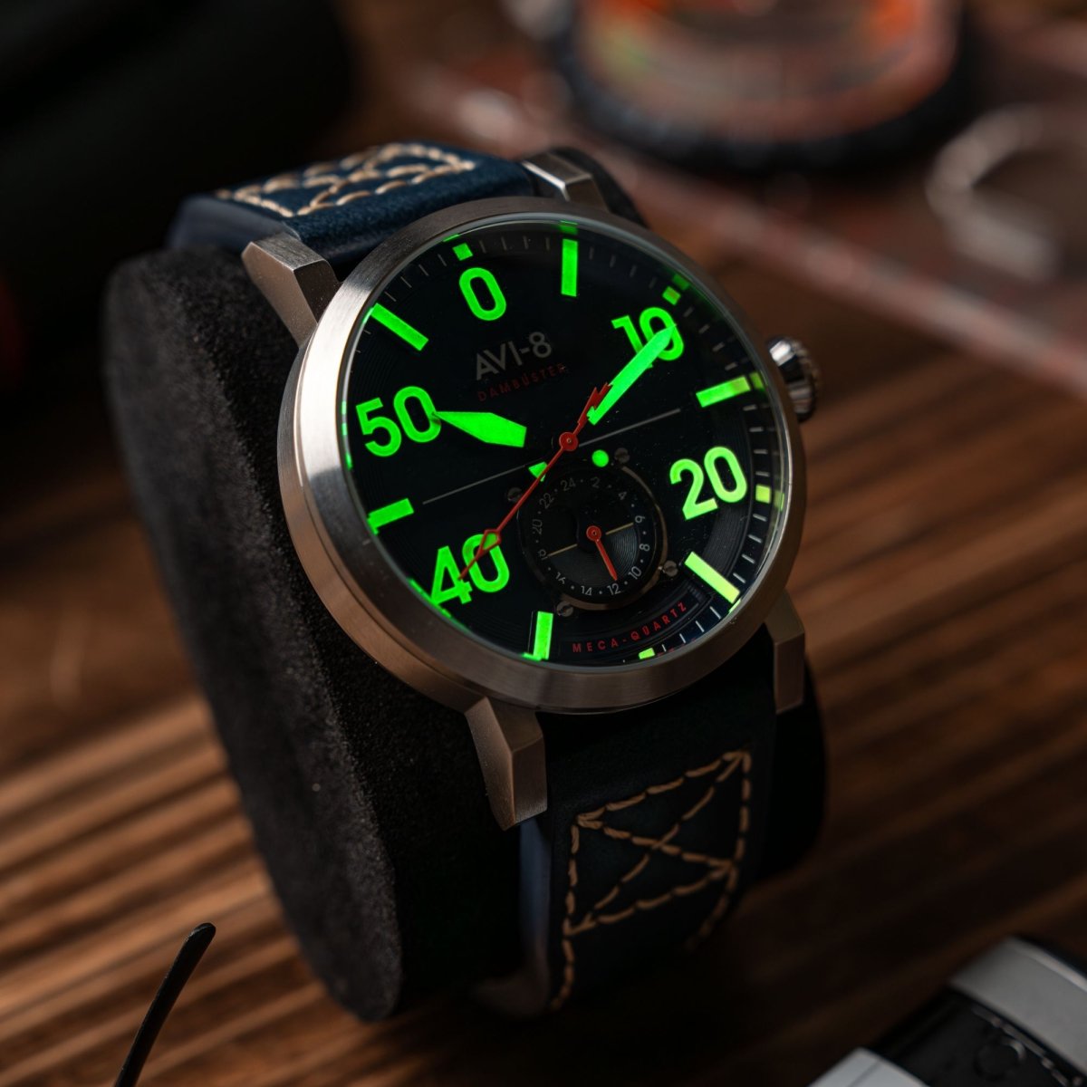 AVI - 8 Dambuster Chadwick Meca Quartz Cobalt Blue Av 4113 01 | TIME Watches