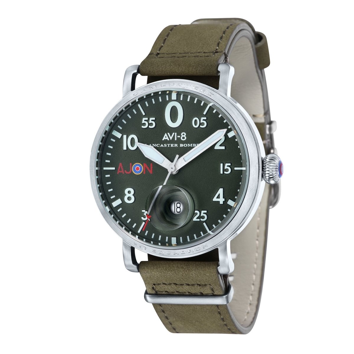 AVI - 8 Dambuster Japan Quartz Khaki | TIME Watches