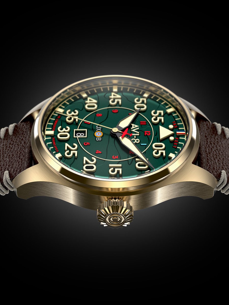 AVI - 8 Hawker Hurricane Clowes Automatic Northolt Men's Watch | AV - 4097 - 04 | TIME Watches