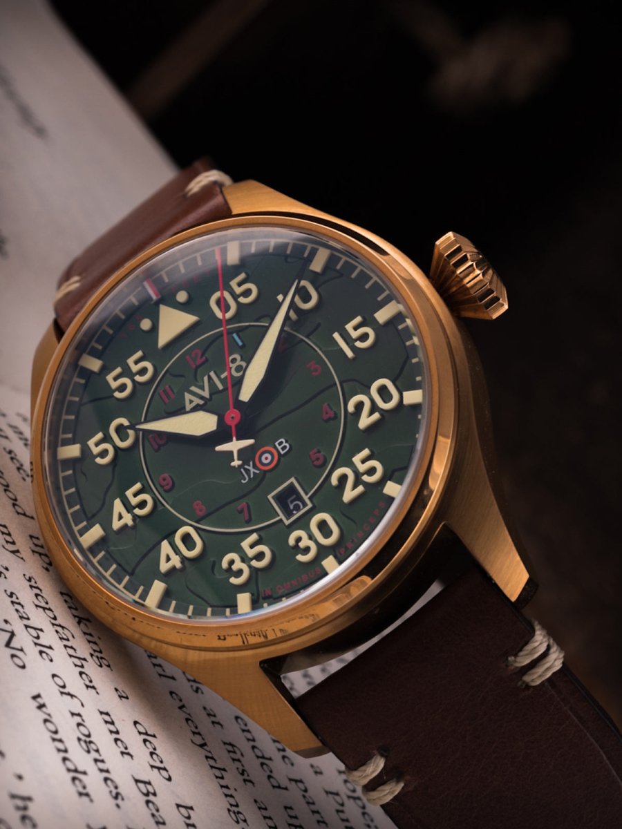 AVI - 8 Hawker Hurricane Clowes Automatic Northolt Men's Watch | AV - 4097 - 04 | TIME Watches
