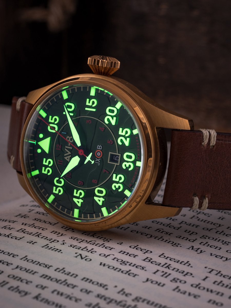 AVI - 8 Hawker Hurricane Clowes Automatic Northolt Men's Watch | AV - 4097 - 04 | TIME Watches