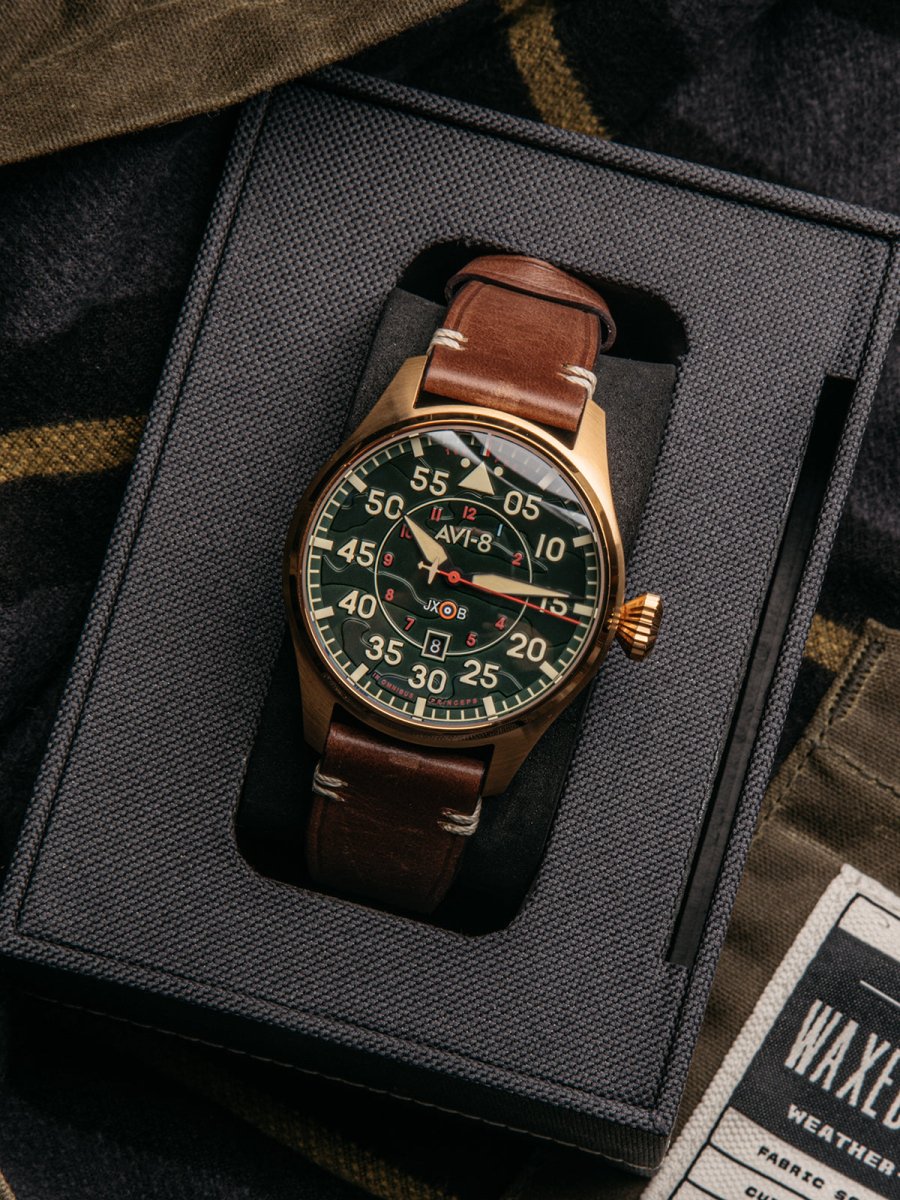 AVI - 8 Hawker Hurricane Clowes Automatic Northolt Men's Watch | AV - 4097 - 04 | TIME Watches