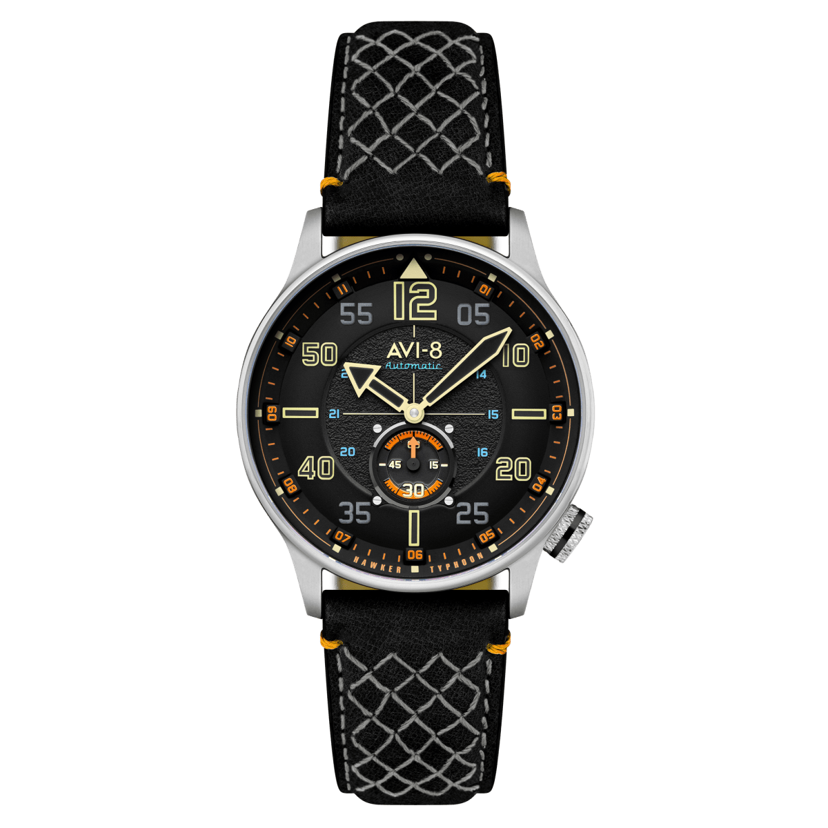 AVI - 8 Hawker Typhoon Baldwin Automatic Cool Black Av 4119 01 | TIME Watches