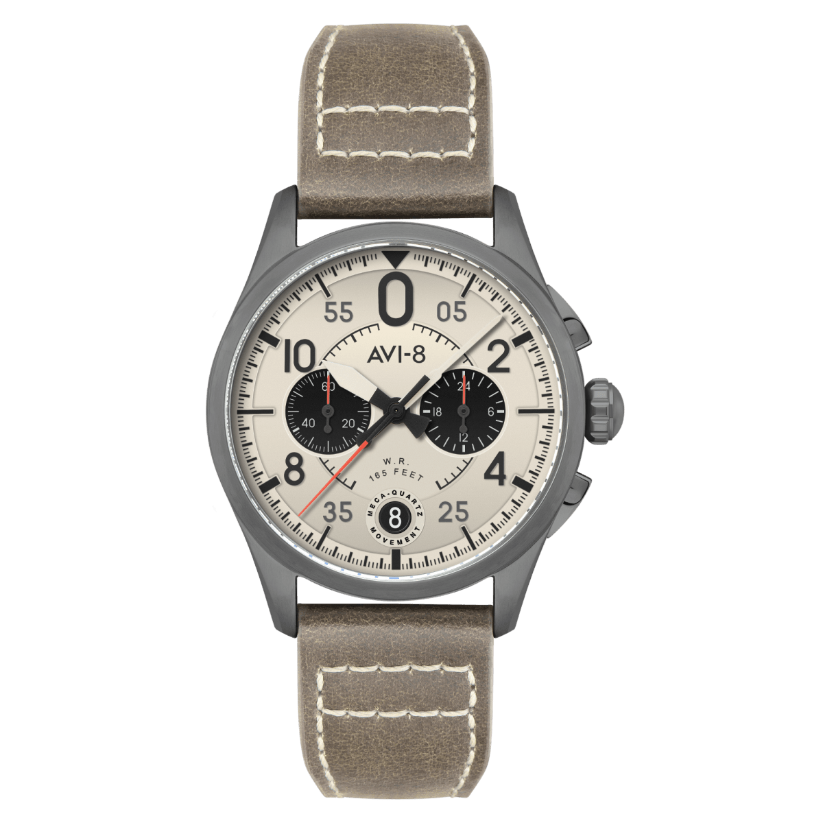AVI - 8 Lock Chronograph Ghost Grey | TIME Watches
