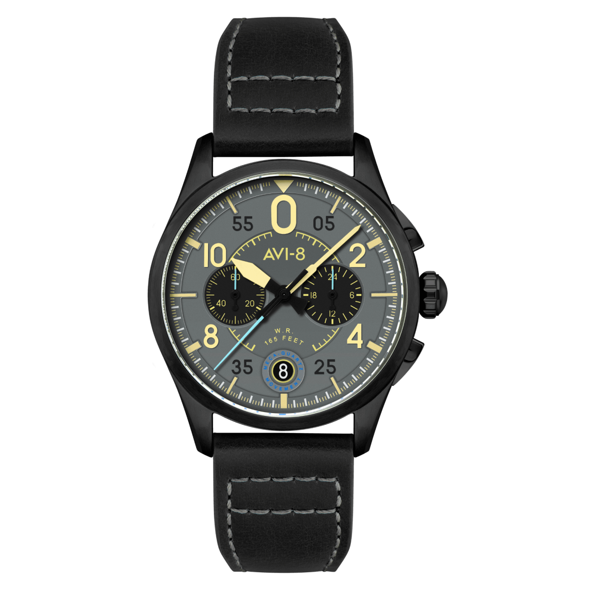 AVI - 8 Lock Chronograph Heavy Grey | TIME Watches