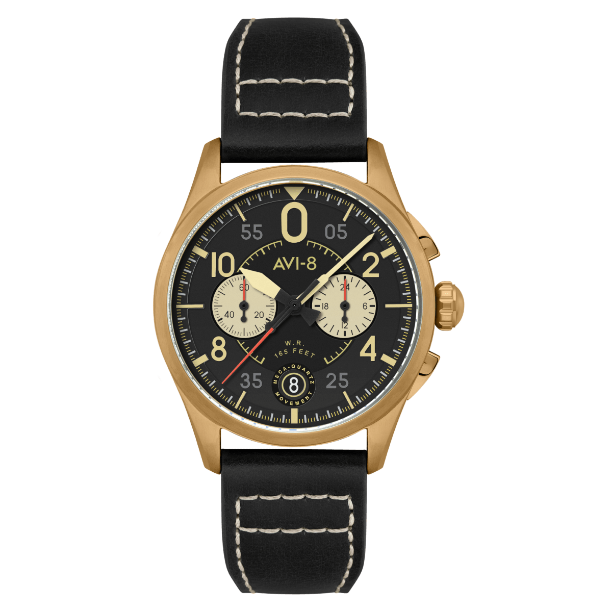 AVI - 8 Lock Chronograph Void Black | TIME Watches