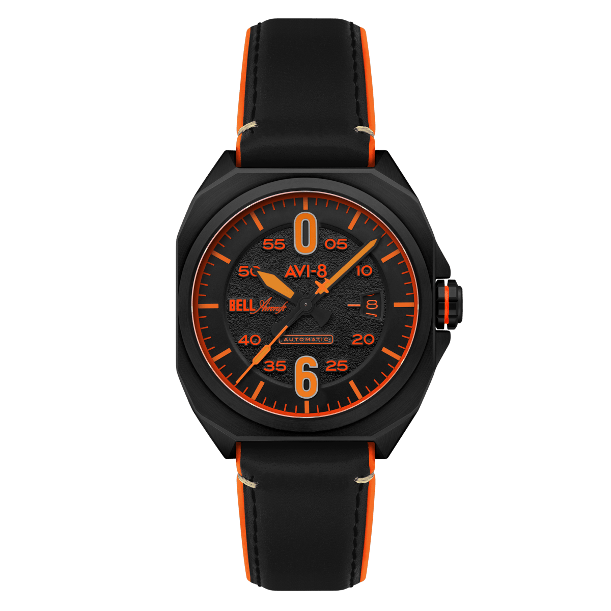 AVI - 8 Machbuster Automatic Jet Black | TIME Watches