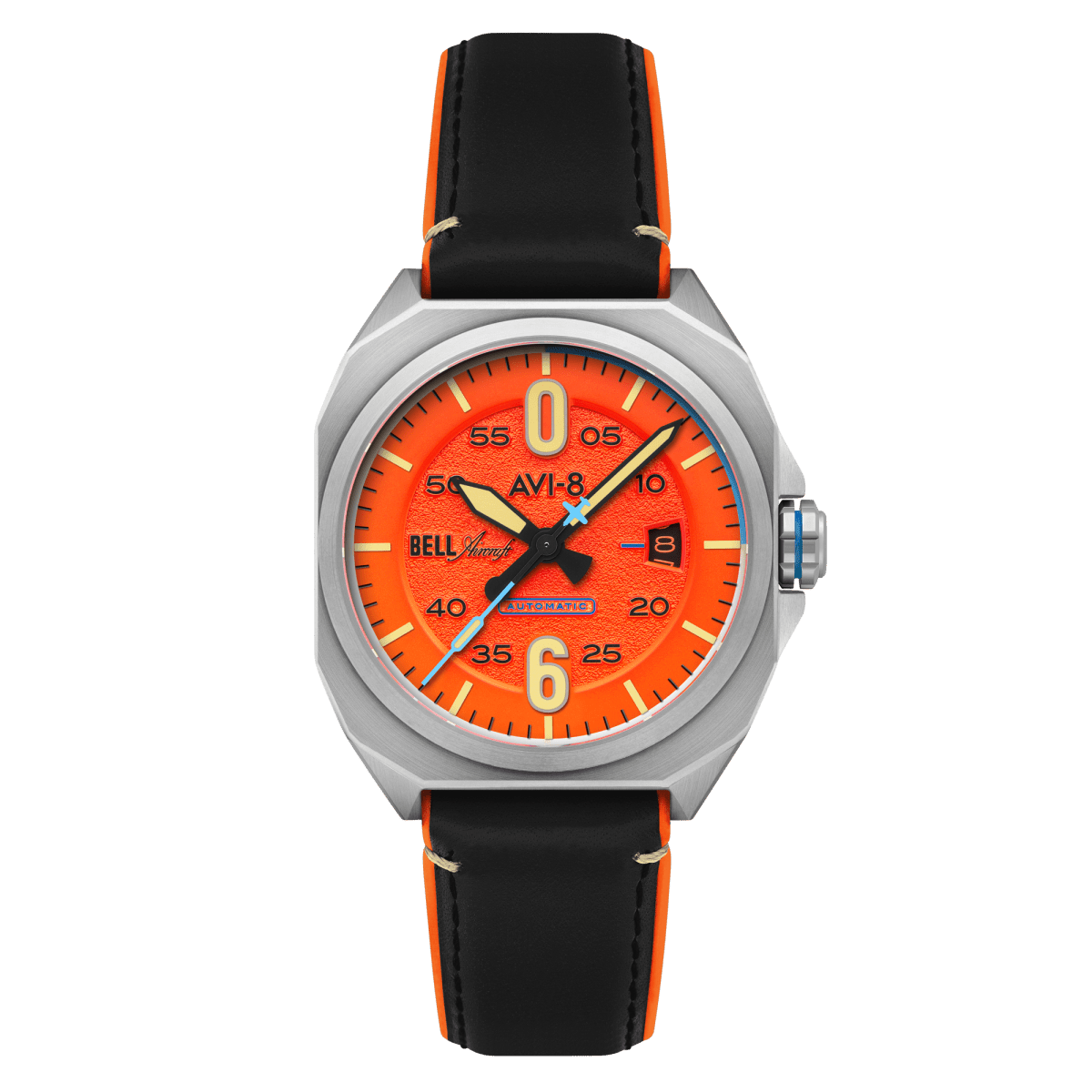 AVI - 8 Machbuster Automatic Retro Orange | TIME Watches