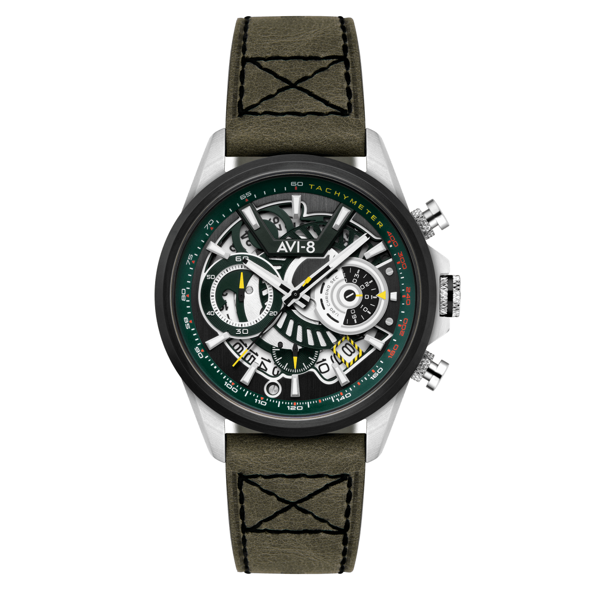 AVI - 8 Matador Chronograph Viper Green | TIME Watches