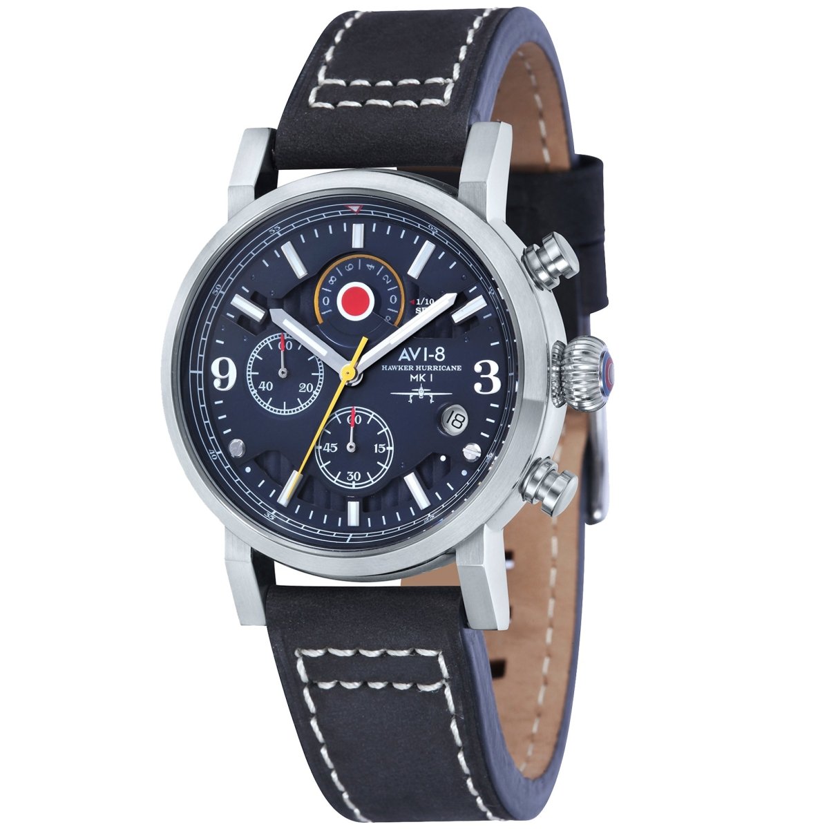 AVI - 8 Merlin Chronograph Deep Blue | TIME Watches