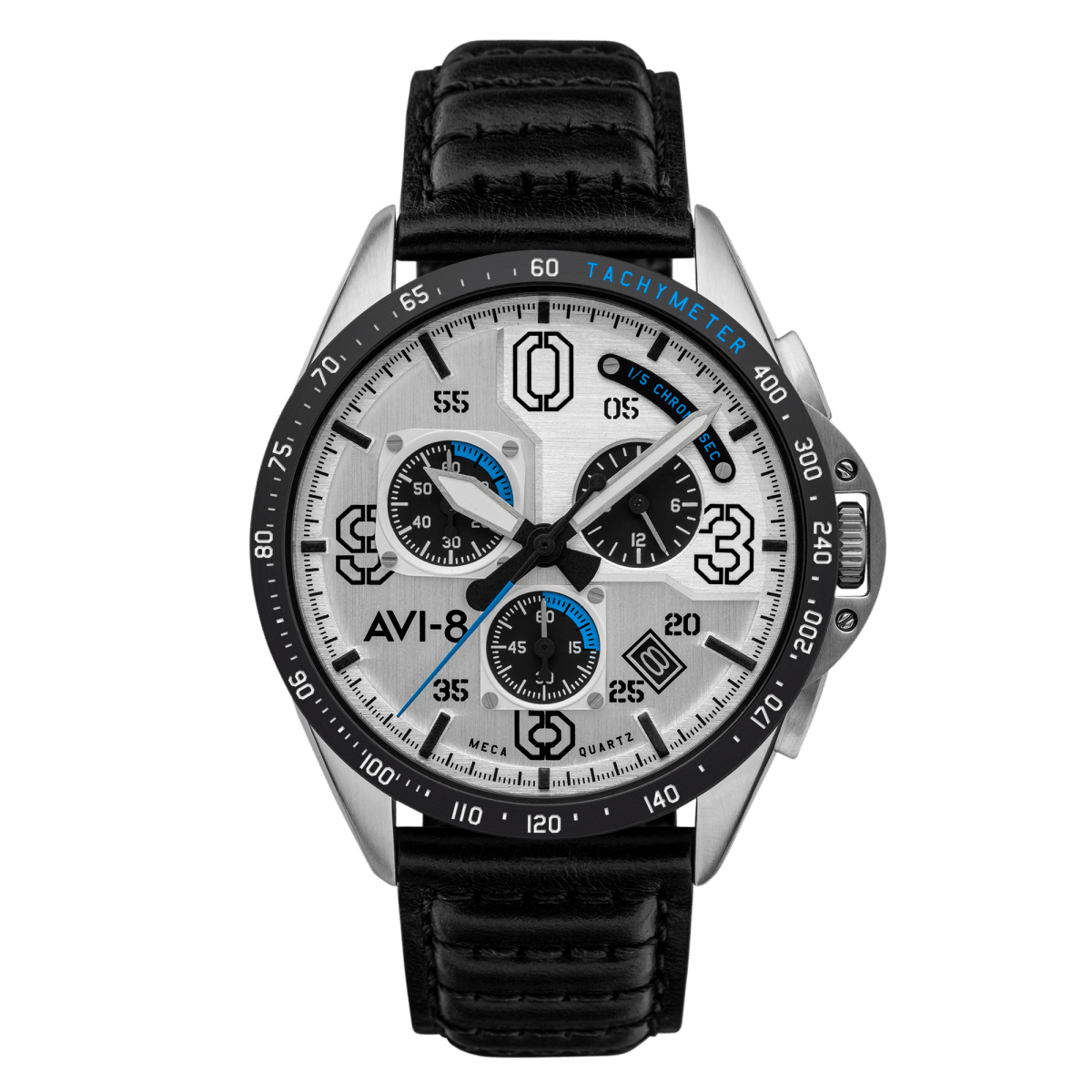 AVI - 8 P51 Mustang Blakeslee Meca Quartz Chronograph Command Pilot Av 4077 01 | TIME Watches