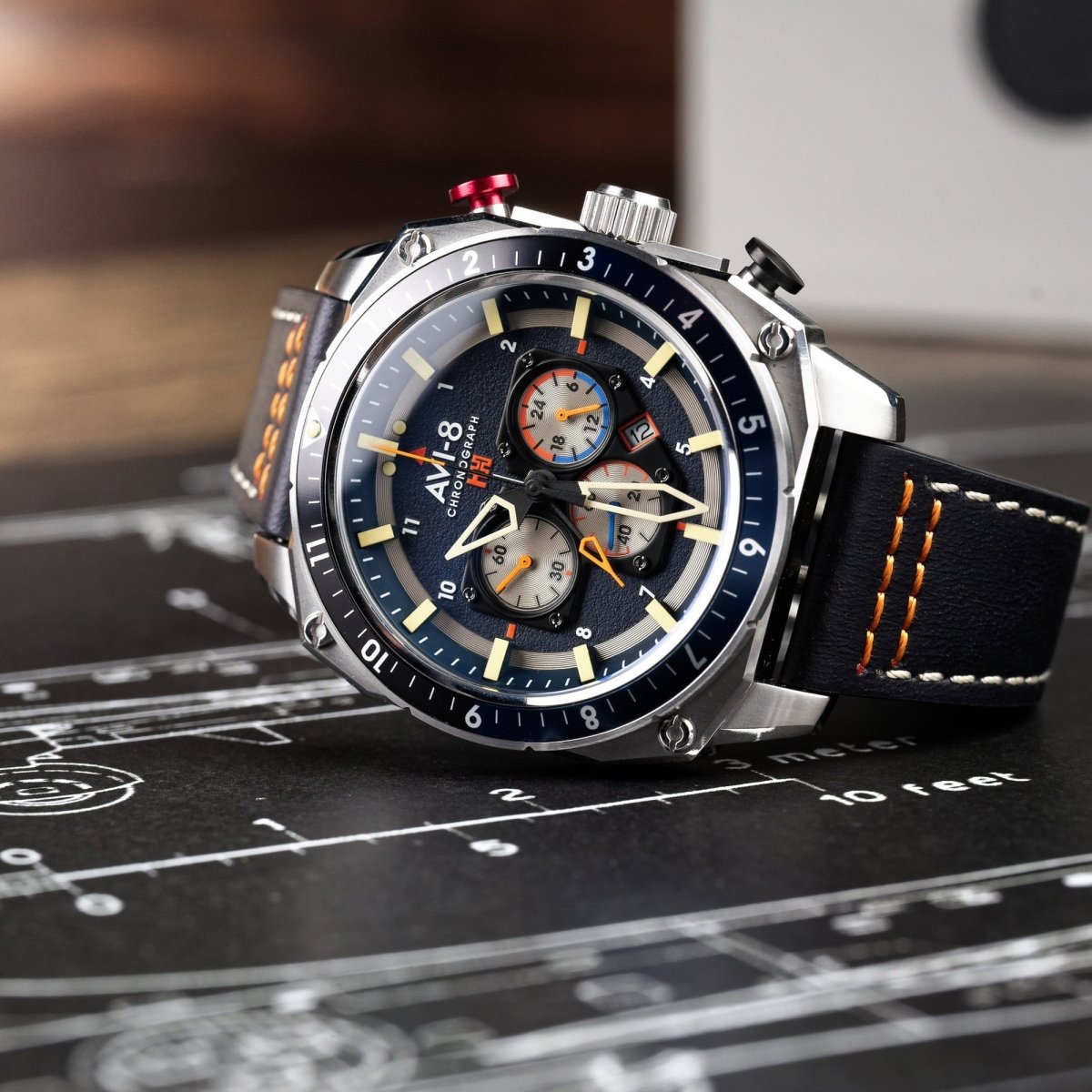 AVI - 8 Pavillion Blue | TIME Watches