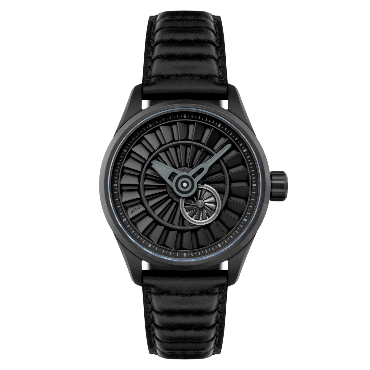 AVI - 8 Pegasus Automatic Limited Edition Piston Black | TIME Watches