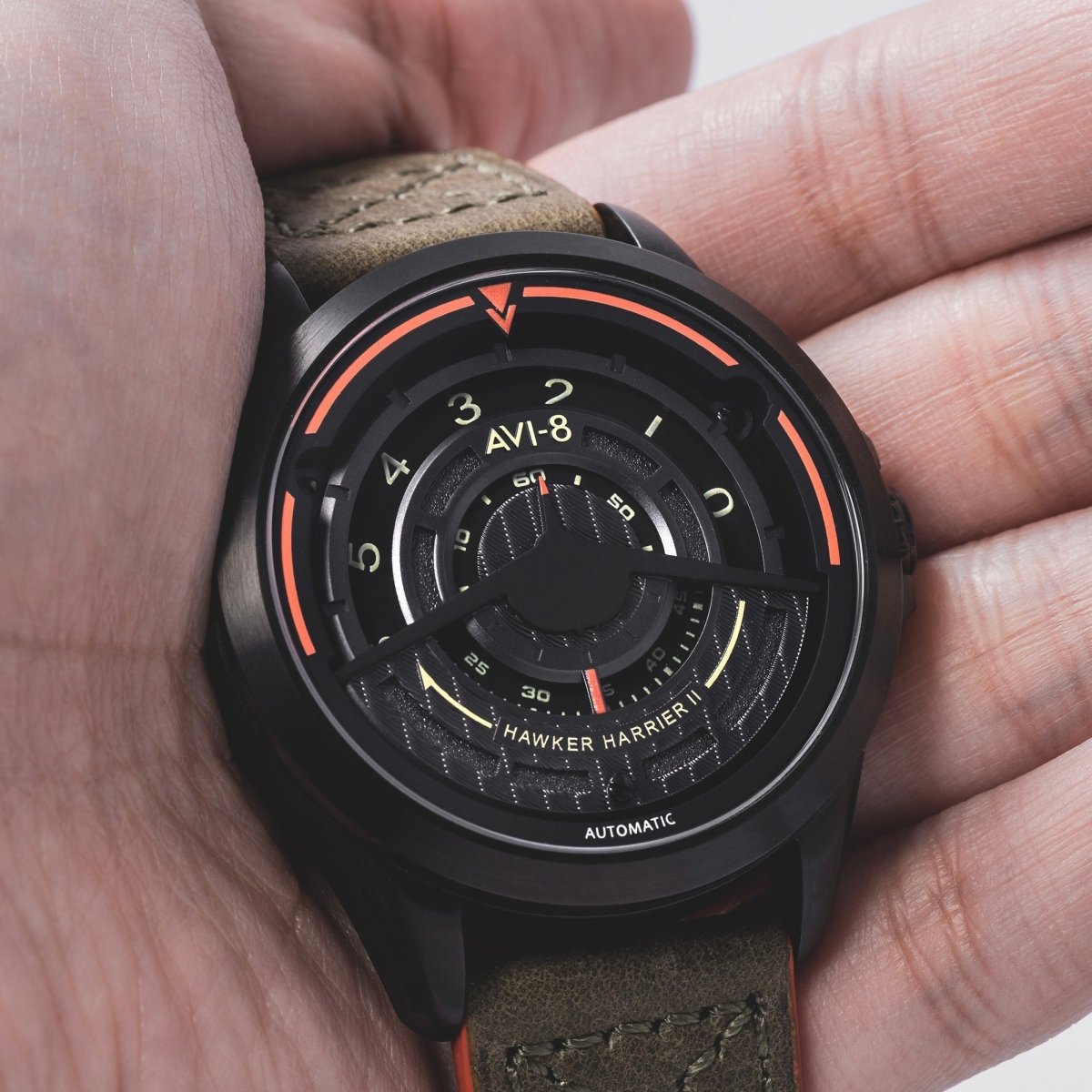 AVI - 8 Pegasus Concept Automatic Limited Edition Moss Green | TIME Watches
