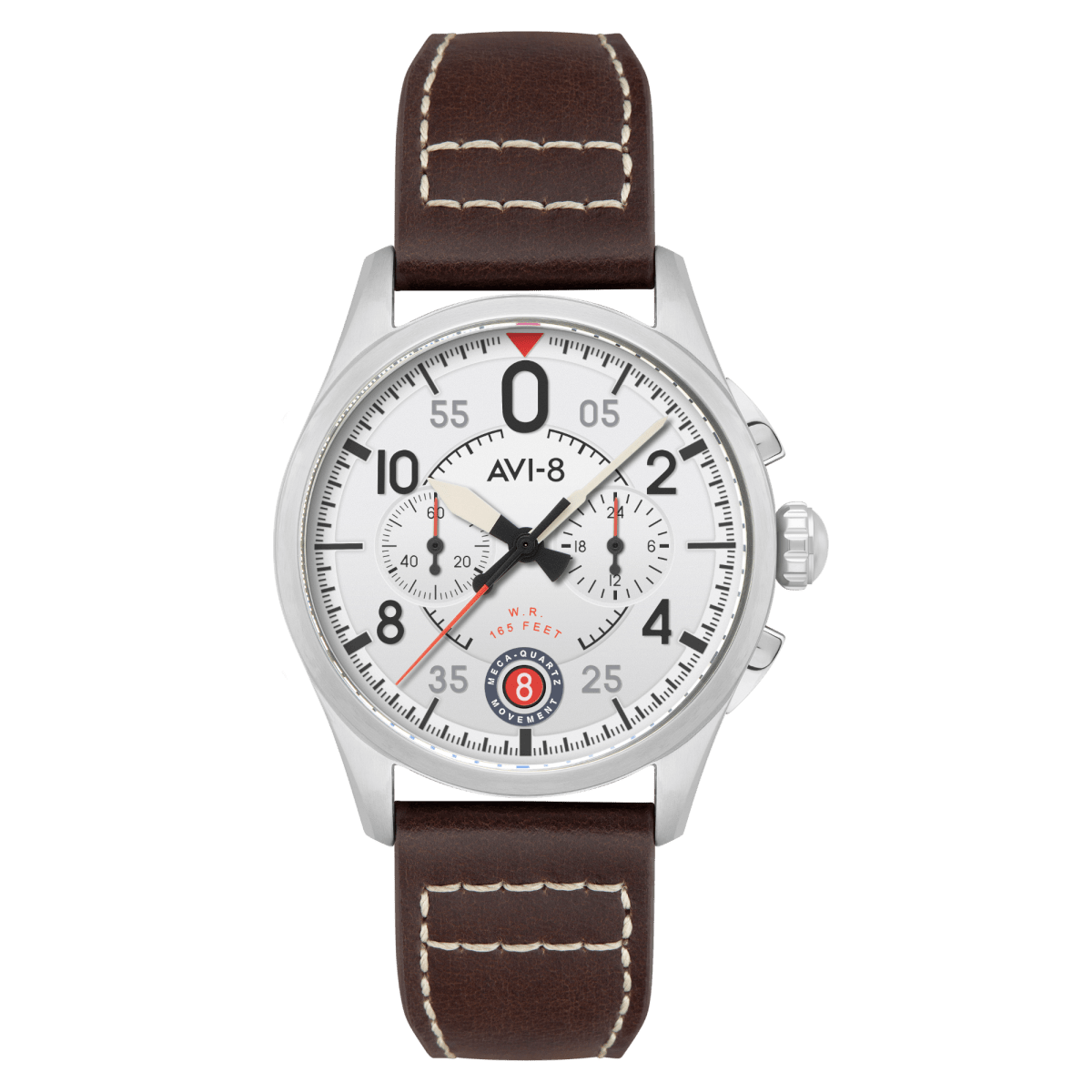 AVI - 8 Spitfire Lock Chronograph Aircraft White Av 4089 05 | TIME Watches