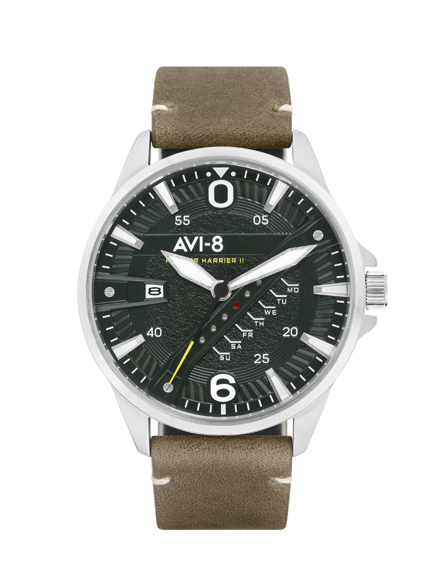AVI - 8 Thrust Vector Day Date Trail Green | TIME Watches