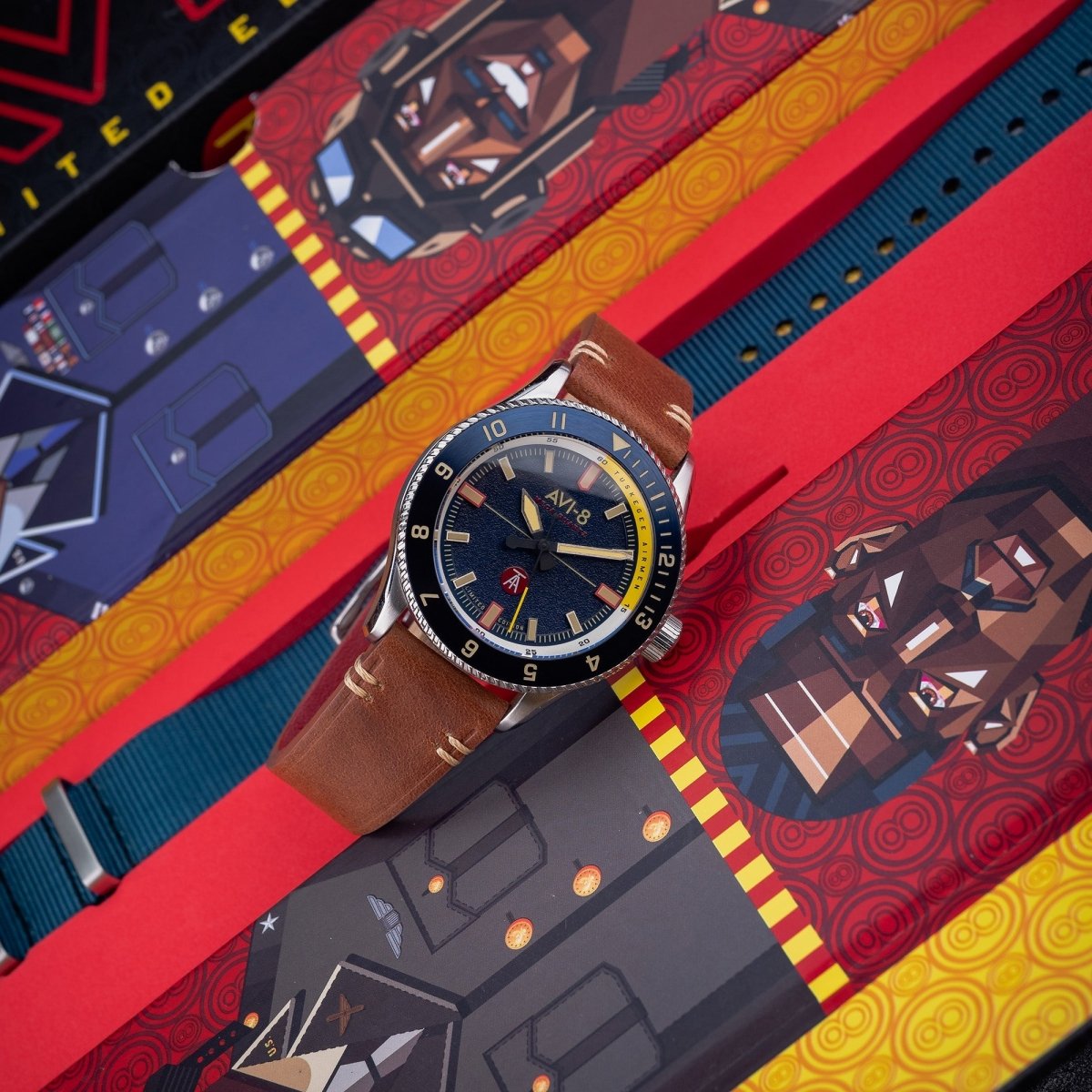 AVI - 8 Tuskegee Airmen Meca - Quartz Limited Edition Lucera | TIME Watches