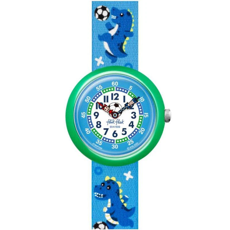 Flik Flak Soccerozaurus Children's Watch | FBNP209