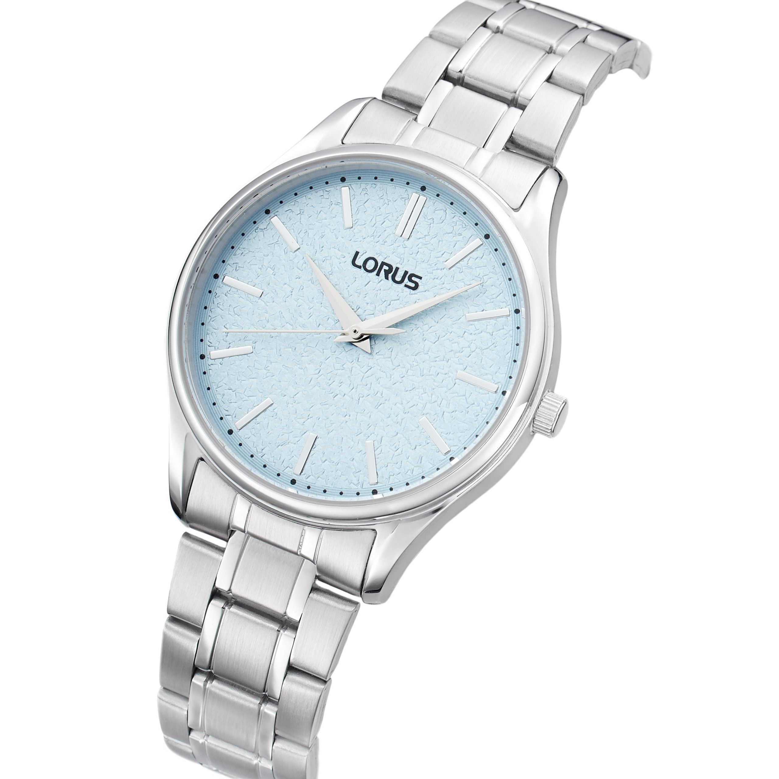 Lorus Stainless Steel Light Blue Dial Women’s Watch | RG215WX9