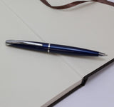 CROSS ATX Translucent Blue Lacquer Ballpoint Pen | 882-37