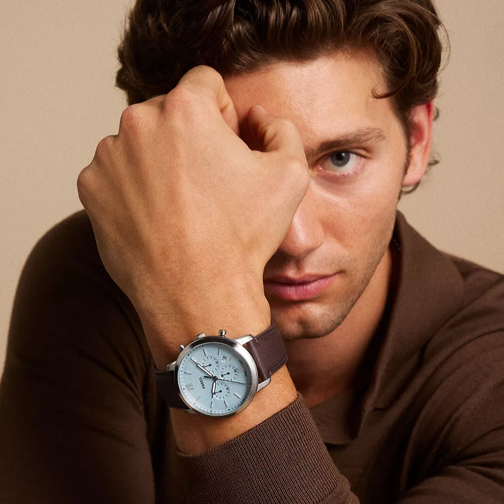 Fossil Neutra Chronograph Brown Leather Men’s Watch | FS6109