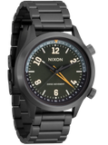 Nixon Drifter 40 Gunmetal Kobu Green Unisex Watch | A14225290-00