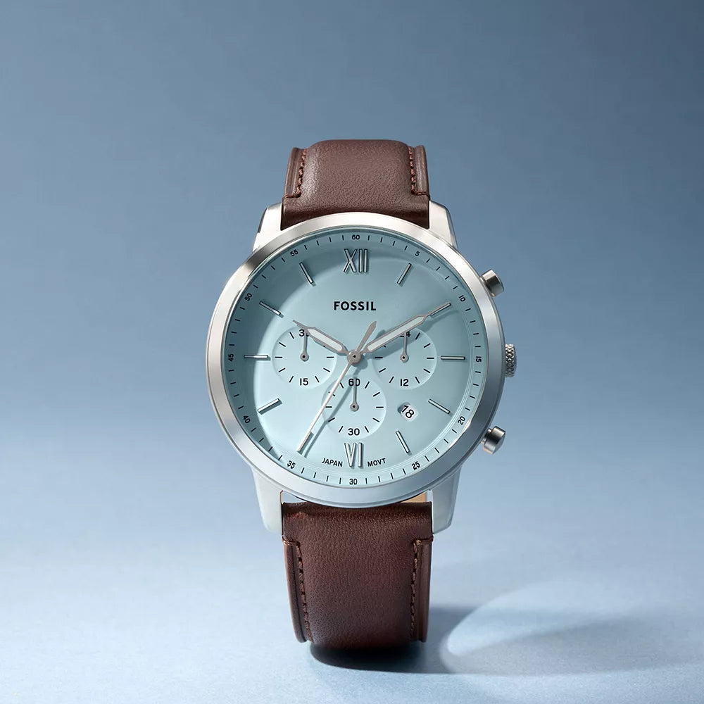Fossil Neutra Chronograph Brown Leather Men’s Watch | FS6109