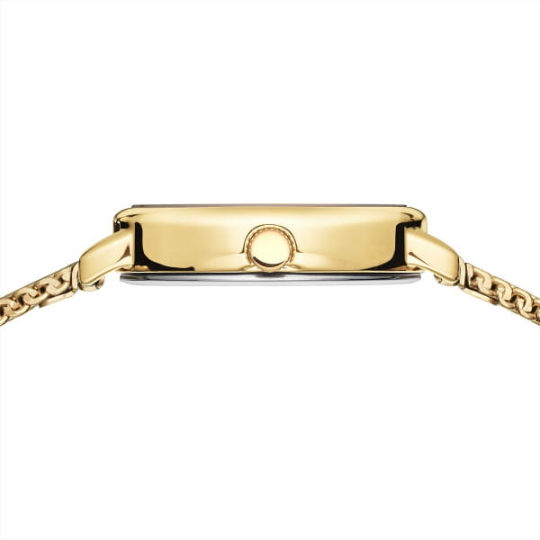 BERING Classic White Dial and Gold Mesh Bracelet 20mm Women's Watch | 11020 - 334 | TIME Watches