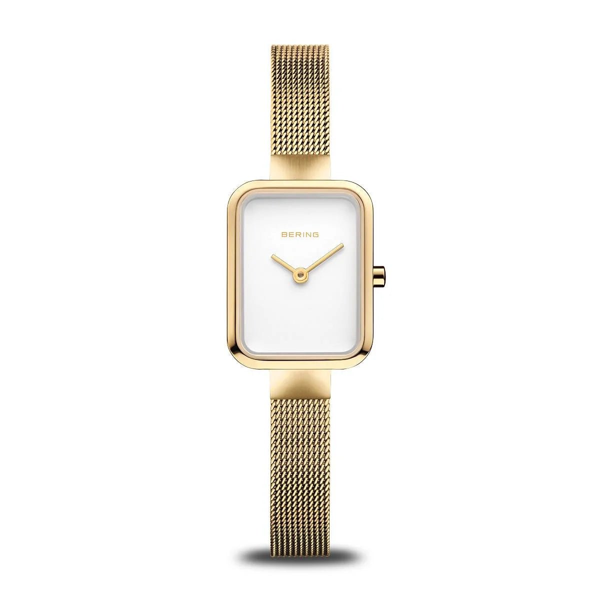 BERING Classic White Dial Gold Mesh 20mm Women's Watch | 14520 - 334 | TIME Watches