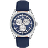 Bigotti Blue Multi-Dial Blue Leather Strap Men's Watch | BG.1.10573-3